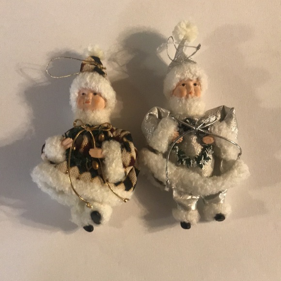Doll Christmas Ornaments - set of two. - Picture 9 of 9